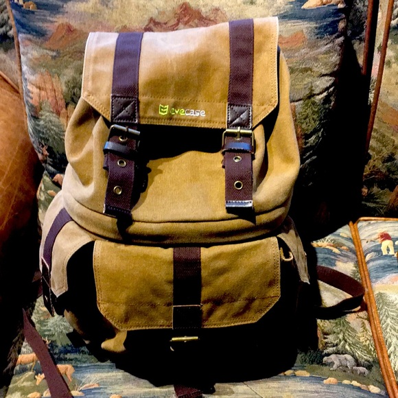 Evecase Camera Backpack canvas - Picture 1 of 13